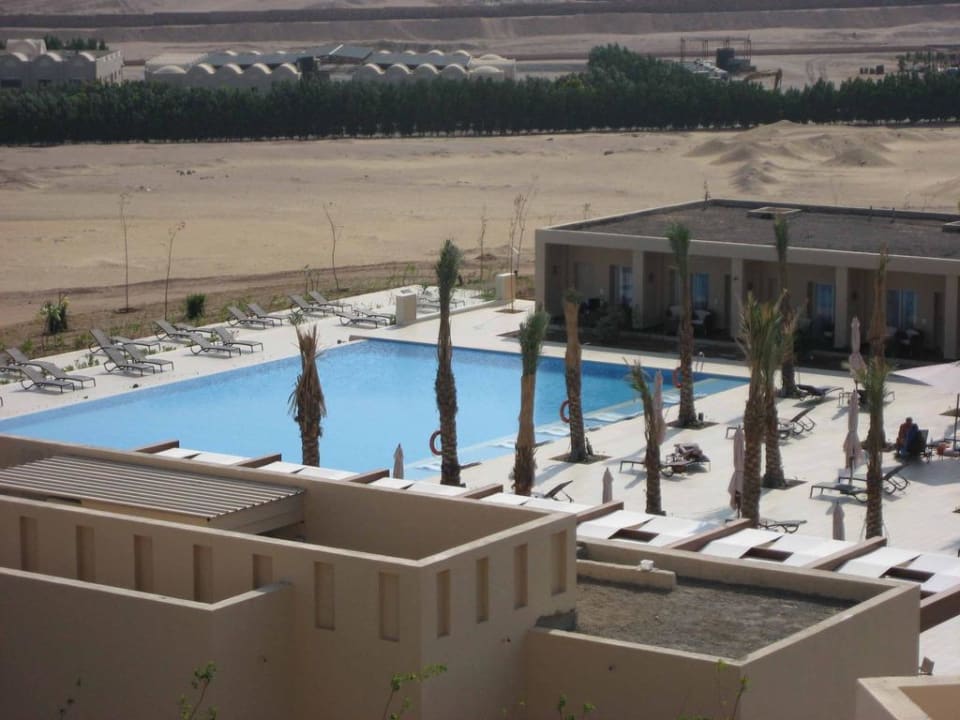 Pool von oben Steigenberger Makadi Hotel - Adults only