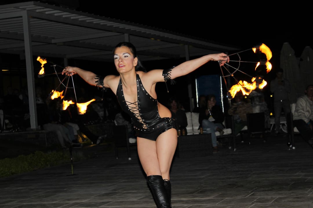 Feuershow Jiva Beach Resort
