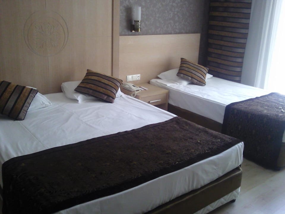 Betten im 3-Bett-Zimmer Hotel Sultan of Side