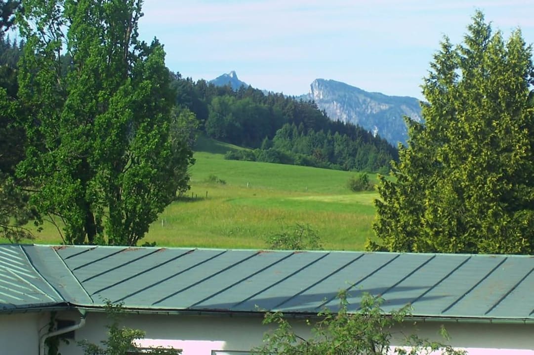 Blick vom Balkon Kurhotel Lauter im Park