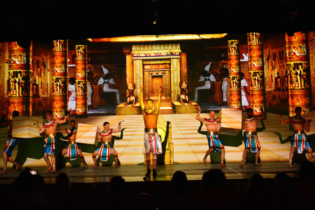 Nochmal die Tanzschow Hotel Delphin Imperial