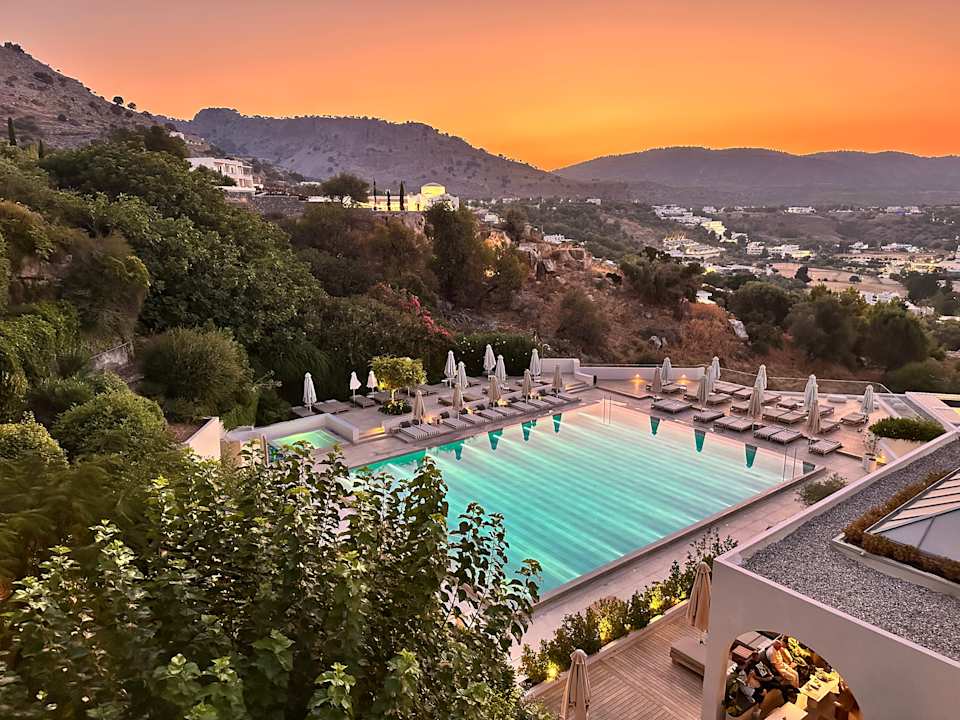 Pool Lindos Mare, Seaside Hotel