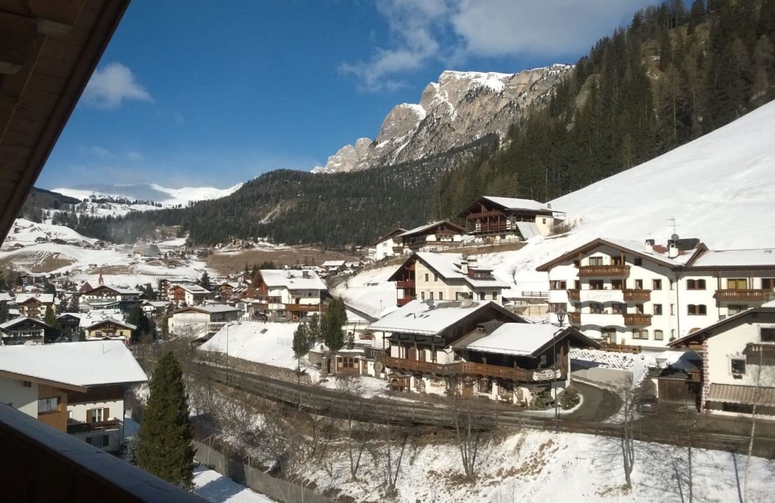 Ausblick vom Balkon, nach links Garni Residence Schenk