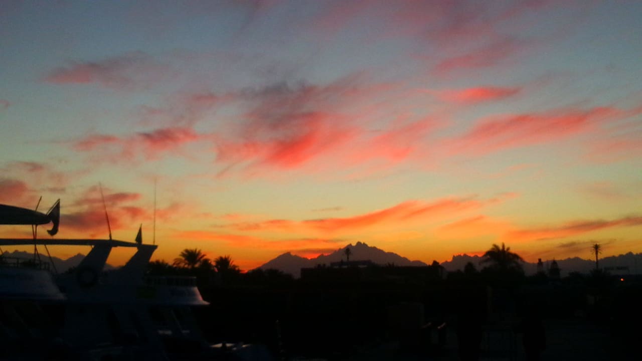 Abendstimmung Ali Baba Palace Resort