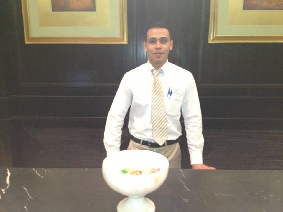 Das sehr freundliche Empfangspersonal Jaz Solaya