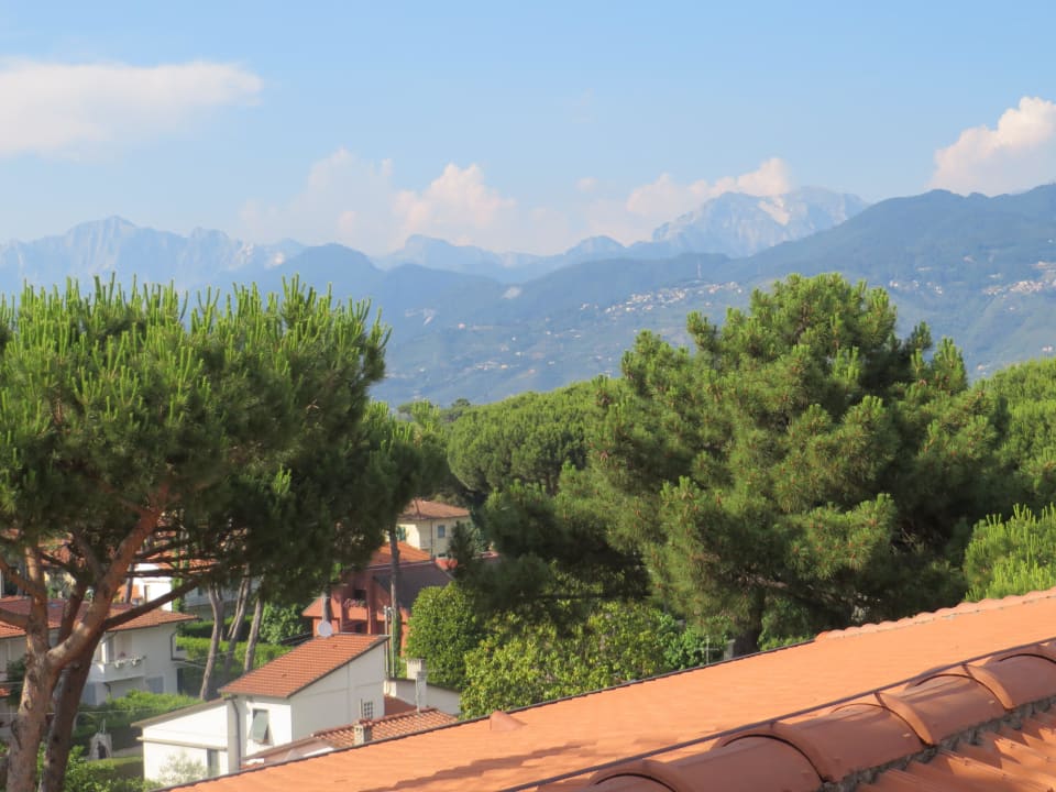 Blick von oben Hotel Venezia Marina di Pietrasanta