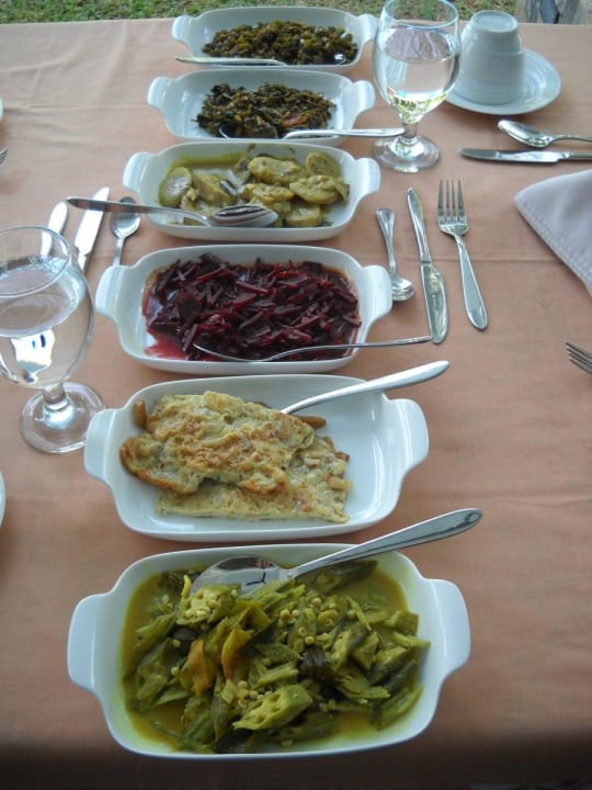 Mittagessen Villa Safira Ayurveda Residence