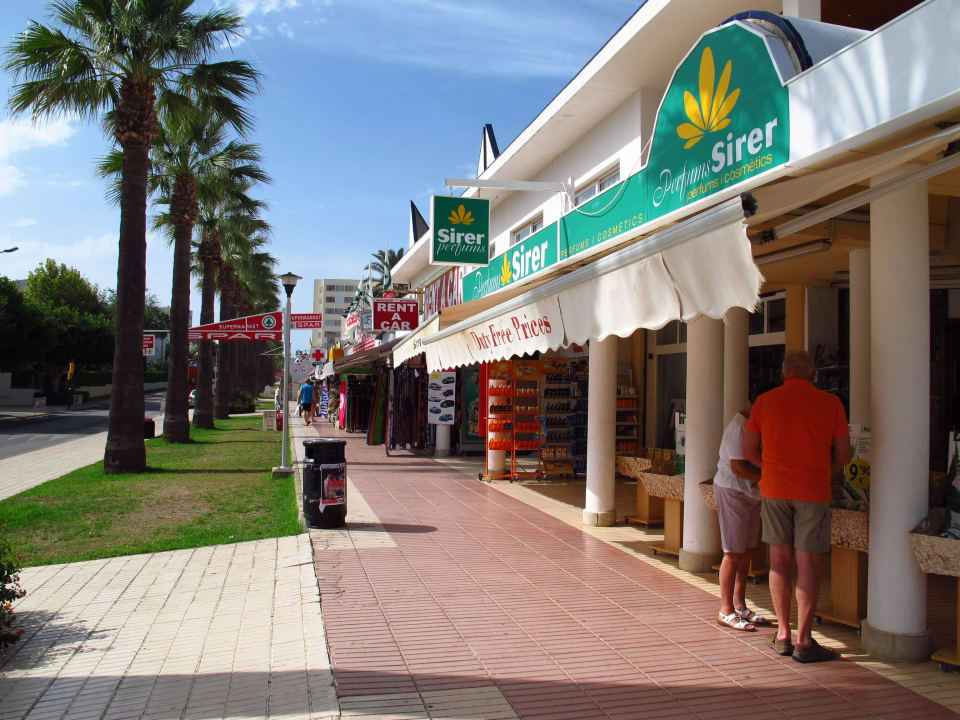 Integrierte Ladenzeile Hipotels Mediterraneo Club