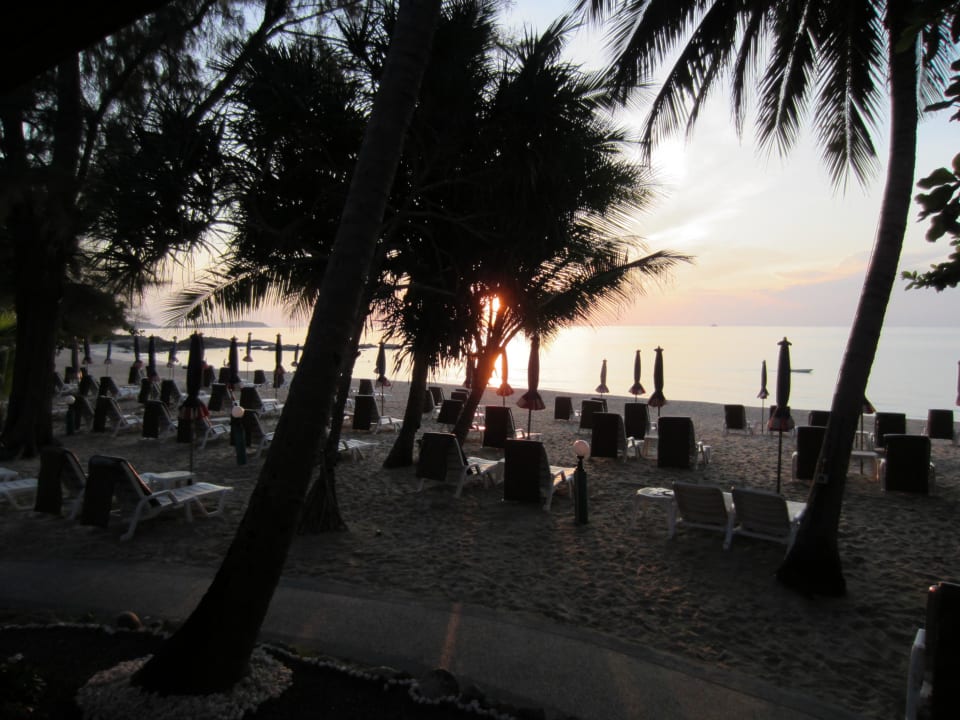 Ausblick von der Terrasse The Fair House Beach Resort