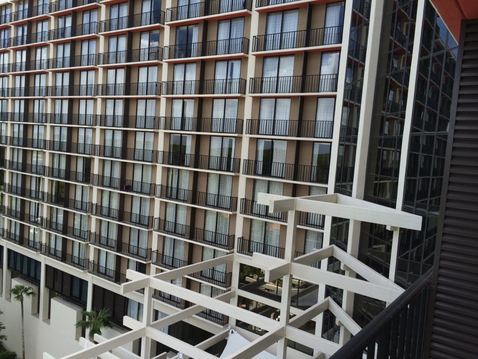 Blick vom Zimmer nach rechts Hotel Hyatt Regency Grand Cypress