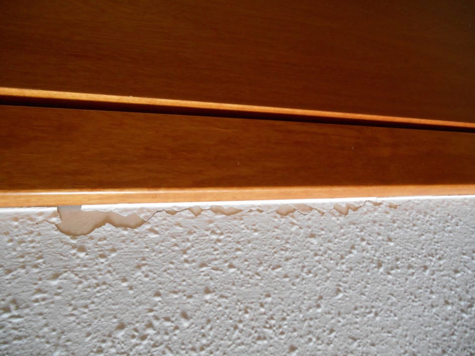 Farbe löst sich ab AQUA Hotel Promenade & Spa