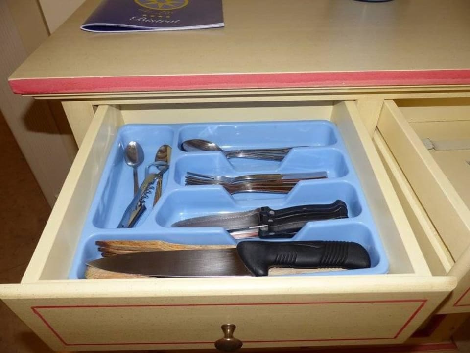 Suite - Küche Geschirr Hotel Residence Relais Du Lac