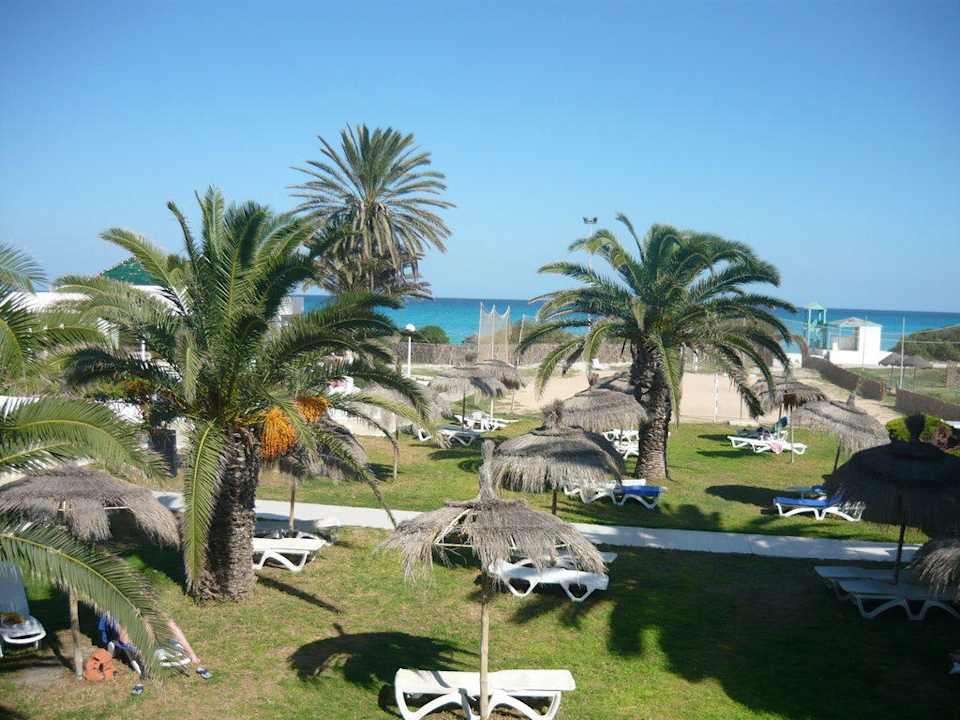 Blick vom Zimmer aufs Meer Hotel El Mouradi Cap Mahdia
