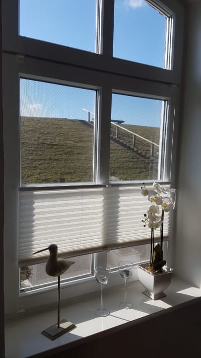 Zimmer Ferienhaus Hemenswarft direkt an der Nordsee mit Meerblick