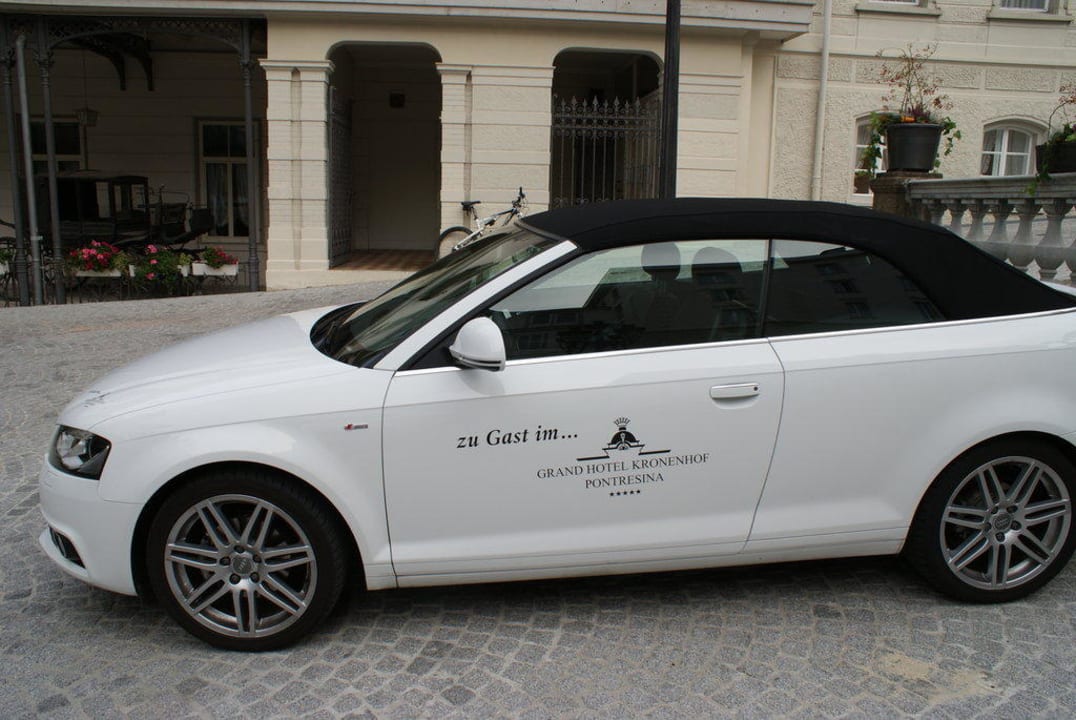 Shuttle des Hotels Grand Hotel Kronenhof Pontresina