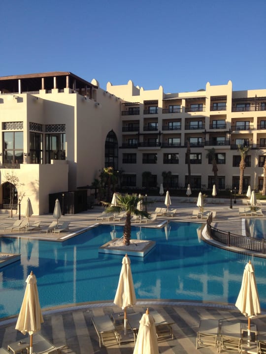 Blick vom Balkon Steigenberger Aqua Magic