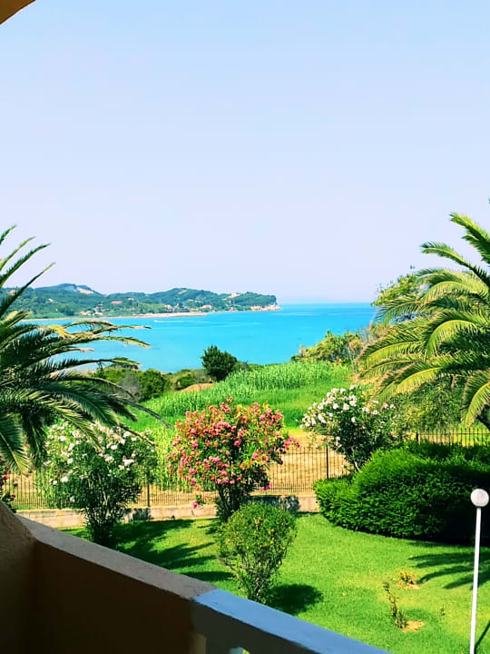Ausblick Ibiscus Hotel Corfu
