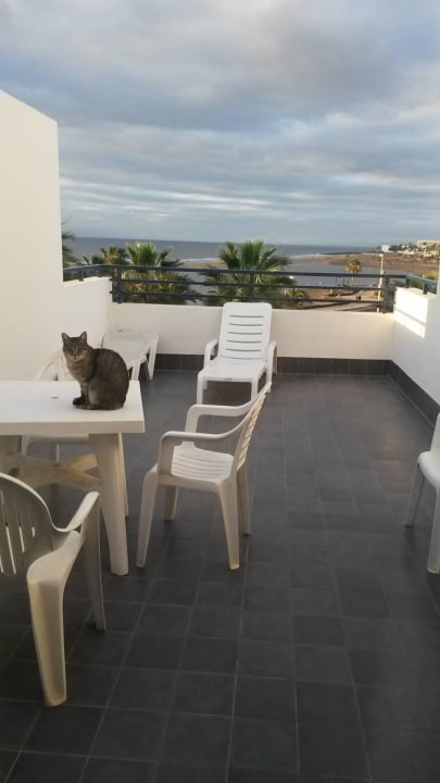 Schön großer Balkon Aparthotel Costa Mar