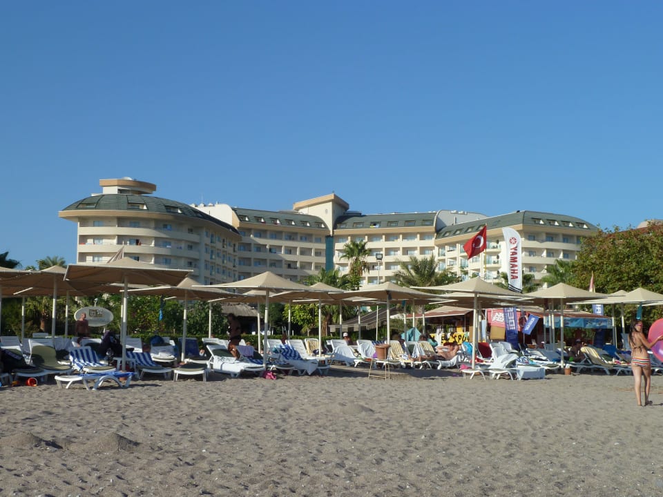 Hotel vom Strand aus Saphir Resort & Spa