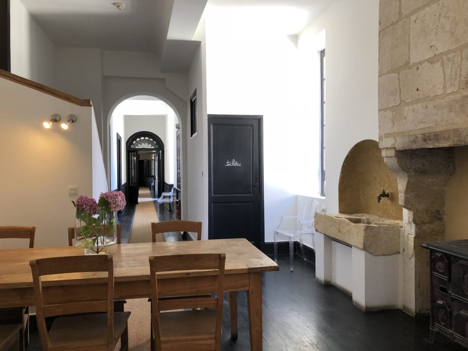 Lobby Hotel Château Les Merles