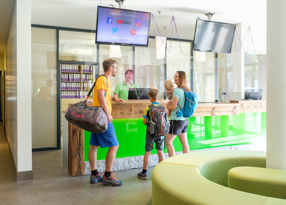 Lobby Explorer Hotel Montafon