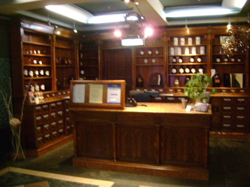 Rezeption Hotel Goldener Anker