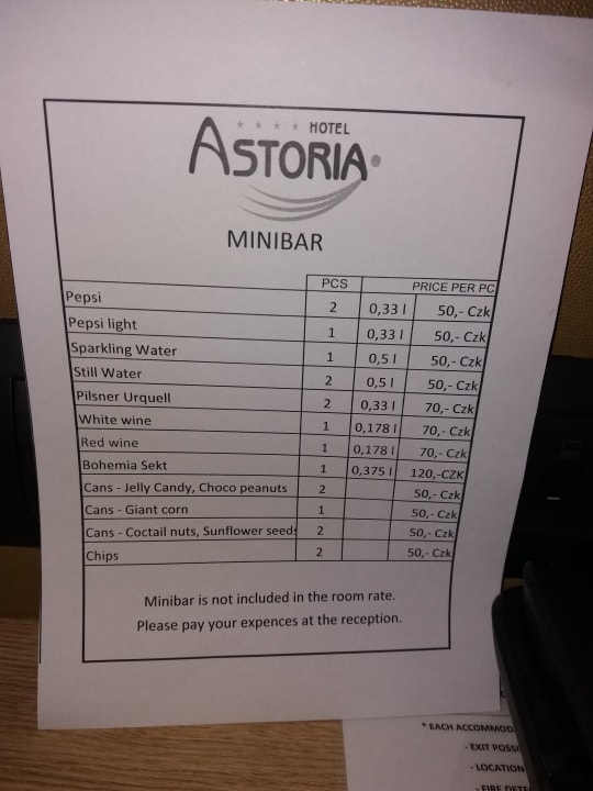 Zimmer Hotel Astoria