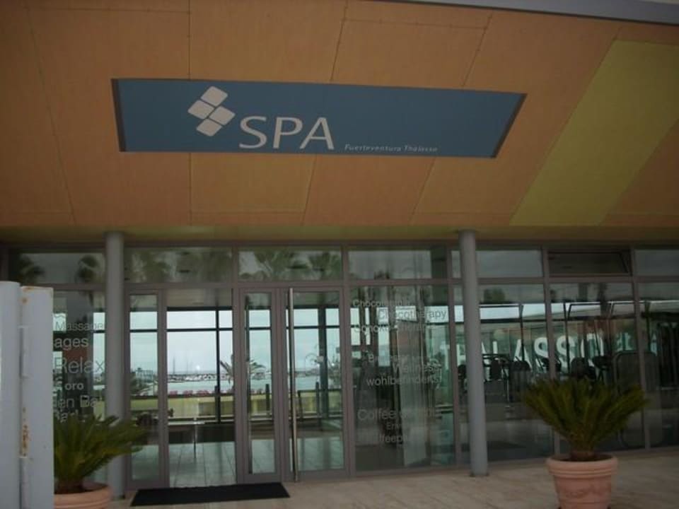 Eingang zum Wellnessbereich Barceló Fuerteventura Mar