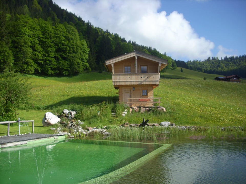 Das "Schwitzhäusl" - Die Sauna Alpenpension Ettlerlehen