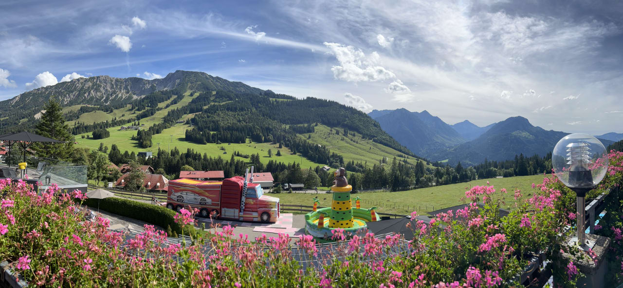 Ausblick Oberjoch - Familux Resort