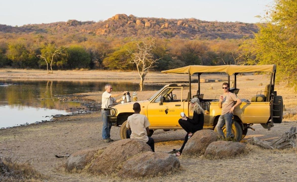 Drinks Stop at Hippo Dam Thaba Khaya Lodge