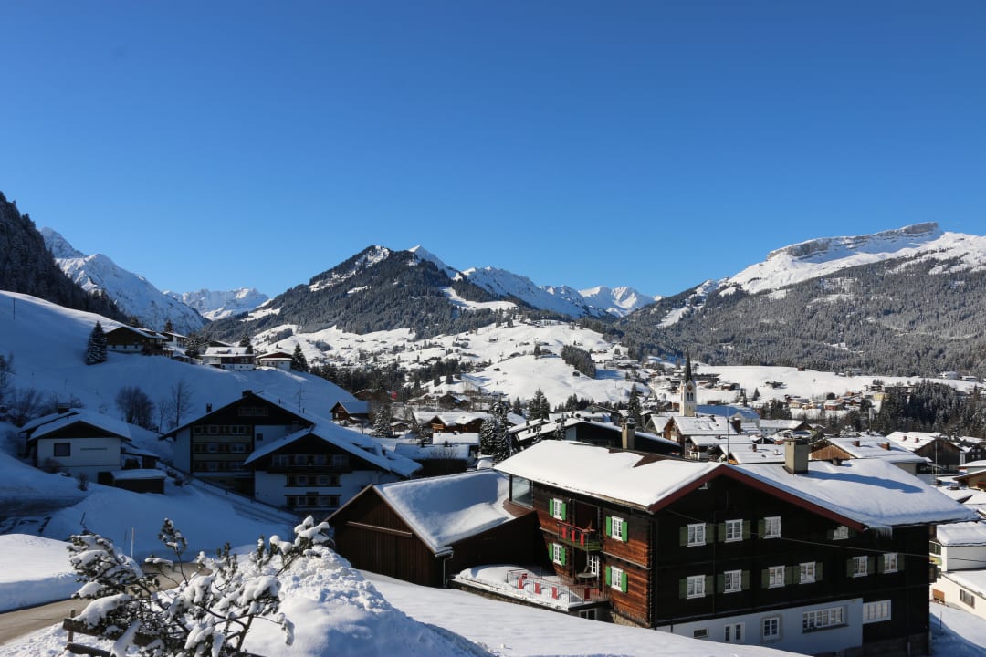 Ausblick Gästehaus Alpina