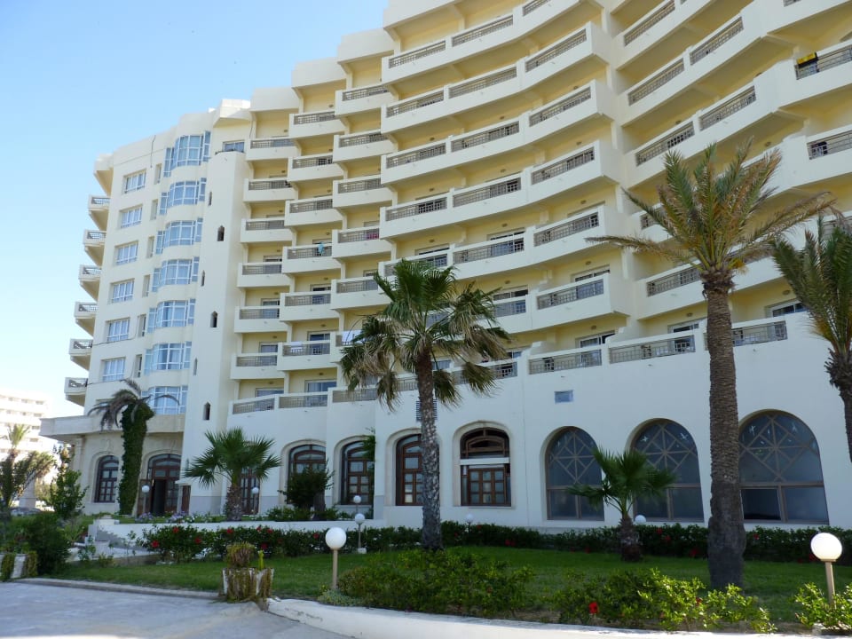 Widok na nowe skrzydło. Riadh Palms Resort & Spa