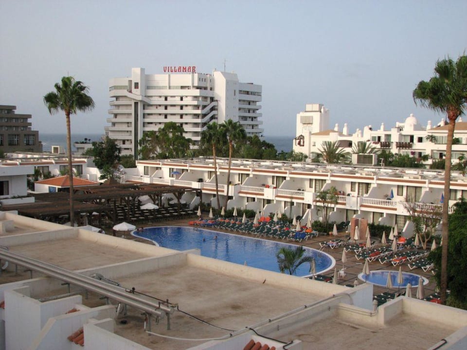 Blick von Balkon allsun Hotel Los Hibiscos