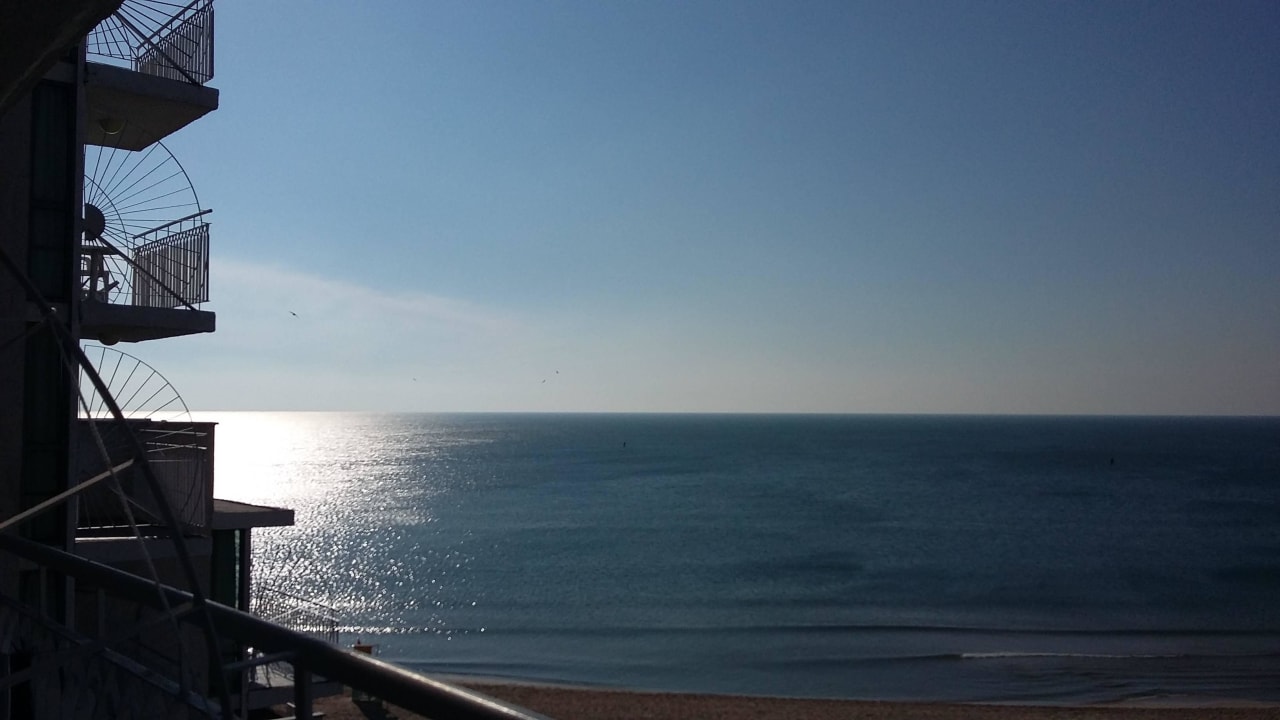 Blick vom Balkon Hotel Borjana