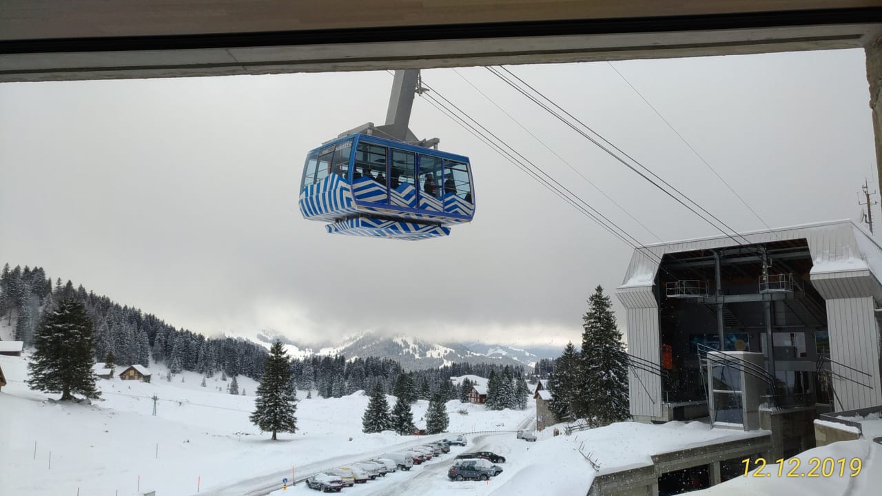 Ausblick Säntis - das Hotel