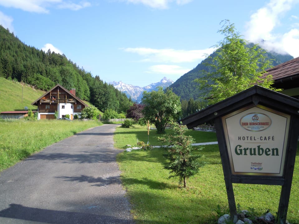 Auf dem Weg zum Hotel Landhotel Oberstdorf Gruben