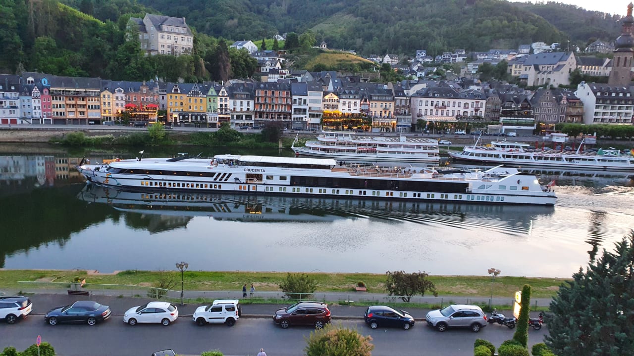 Ausblick Moselstern Hotel Brixiade & Triton