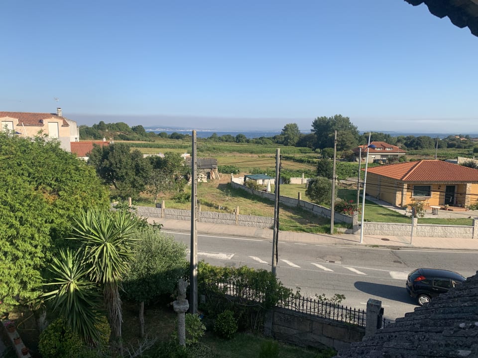 Ausblick Pensión Mar de Rosas