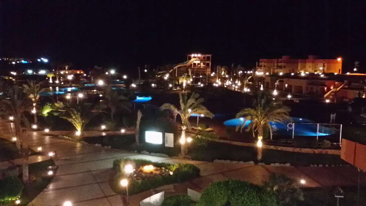 Ausblick Malikia Resort Abu Dabbab