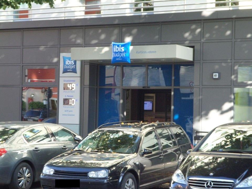 Eingangsbereih ibis budget Berlin Kurfürstendamm