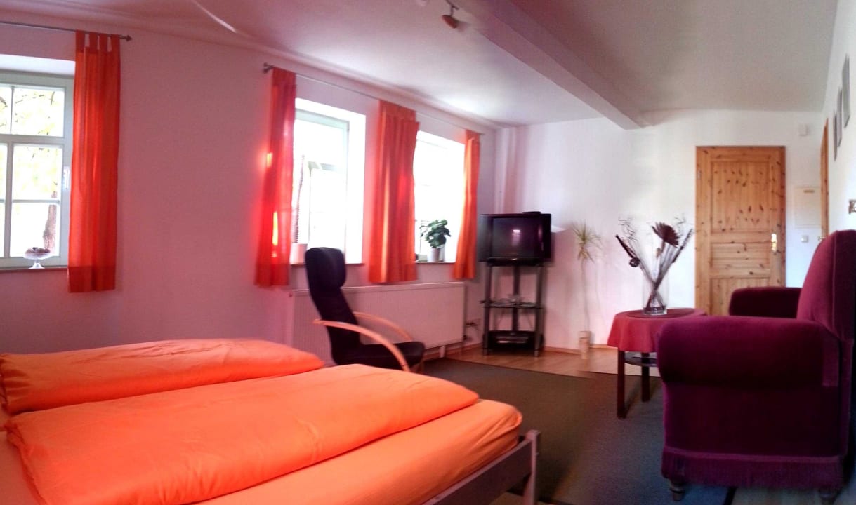 Wohnzimmer Ferienwohnung Wenzlaff