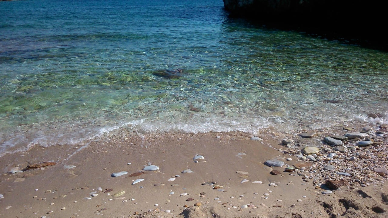 Strand vom Hotel Aeolis Thassos Palace