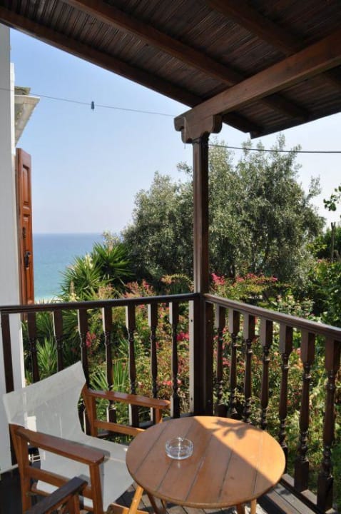 Balkon vom Hotel Flamingo Flamingo Hotel Pilion