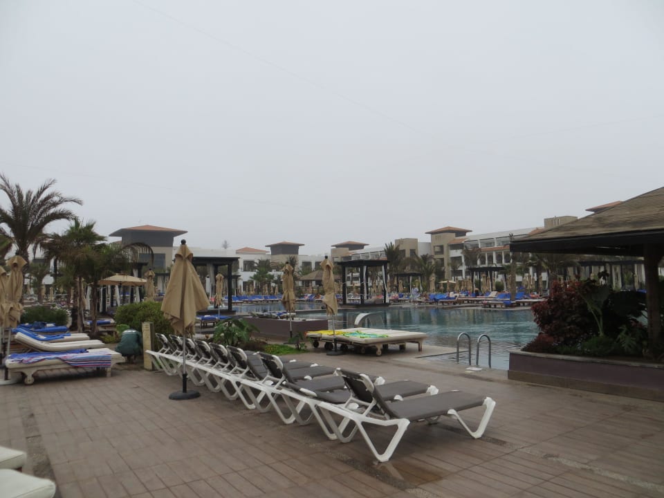 Blick auf den Pool Hotel Riu Palace Tikida Agadir
