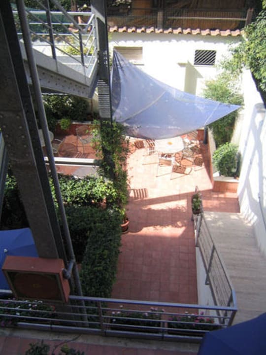 Blick aus Zimmer 203 Hotel Franklin Feel the Sound