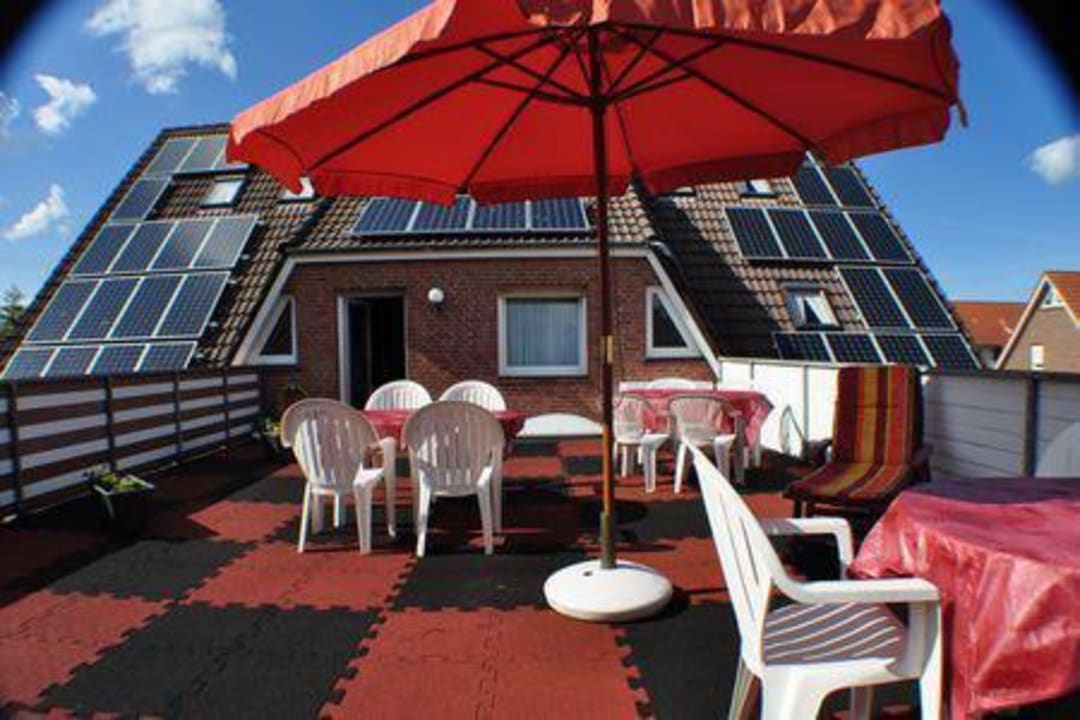 Dachterrasse 2012 Pension Nordlicht