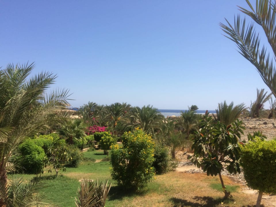 Ausblick von unserer Terrasse Utopia Beach Club