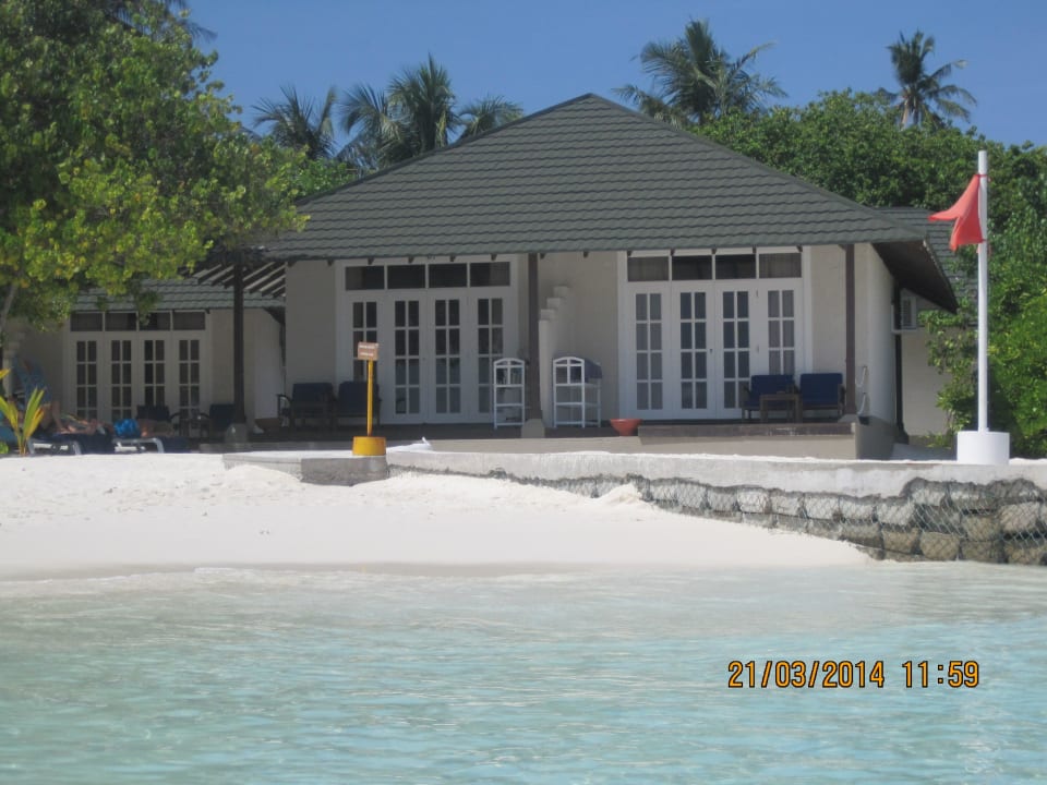 Bungalow direkt am Meer Adaaran Select Meedhupparu Island Resort - Premium All Inclusive