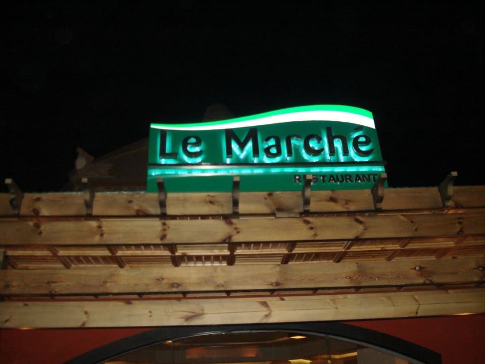 Neues Restaurant Le Marché Pickalbatros Jungle Aqua Park Resort - Neverland Hurghada